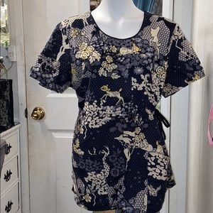 ***Sold*** Disney Bambi scrub top